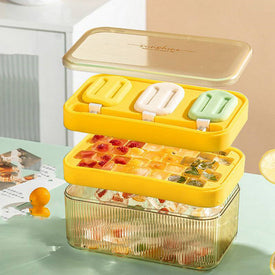 قالب سيليكون للثلج والأيس كريم