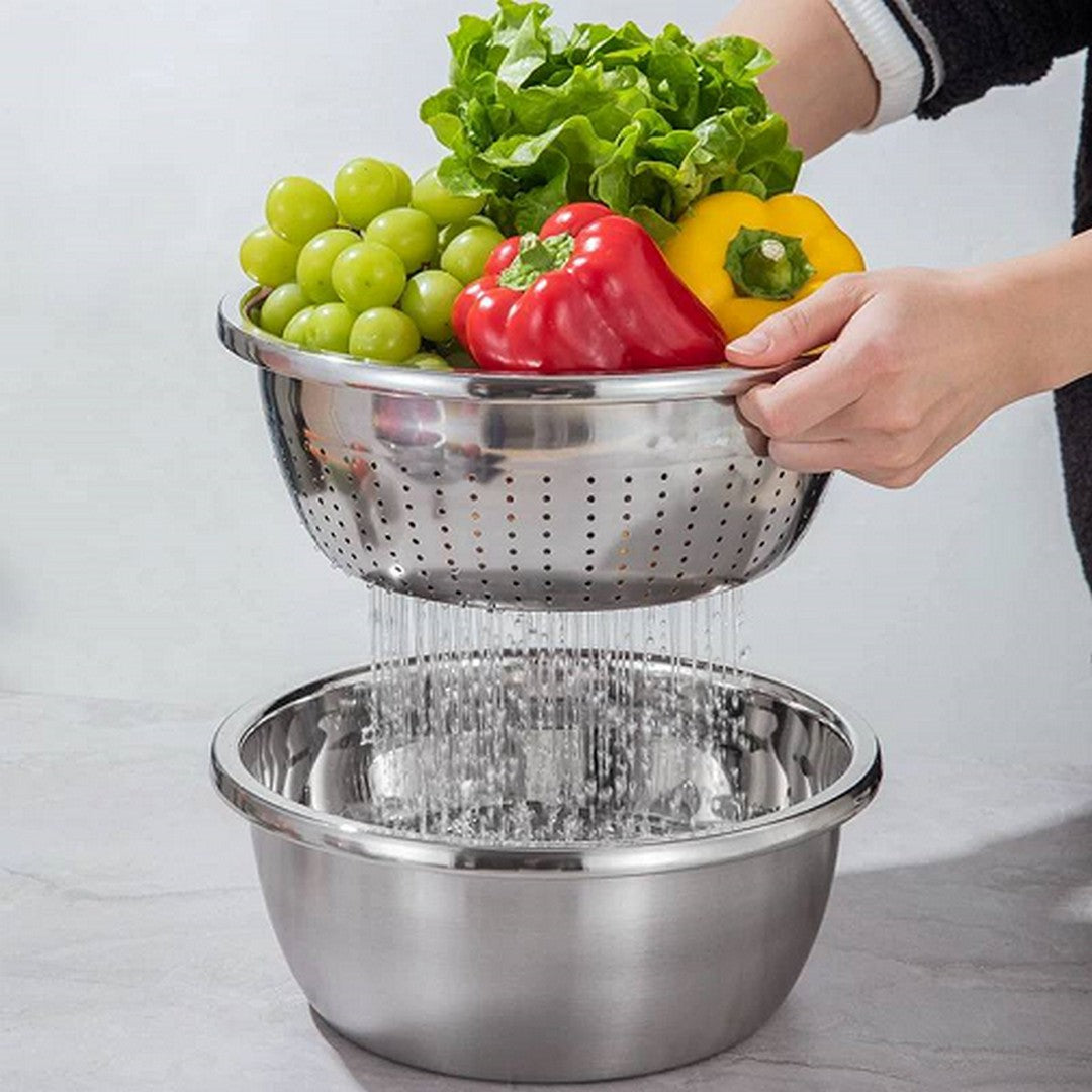 طقم عجان أستانلس 3 قطع