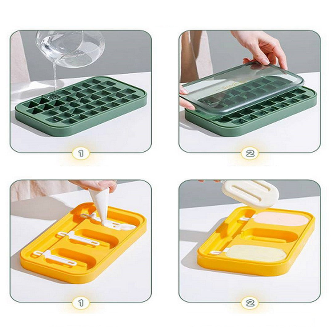 قالب سيليكون للثلج والأيس كريم