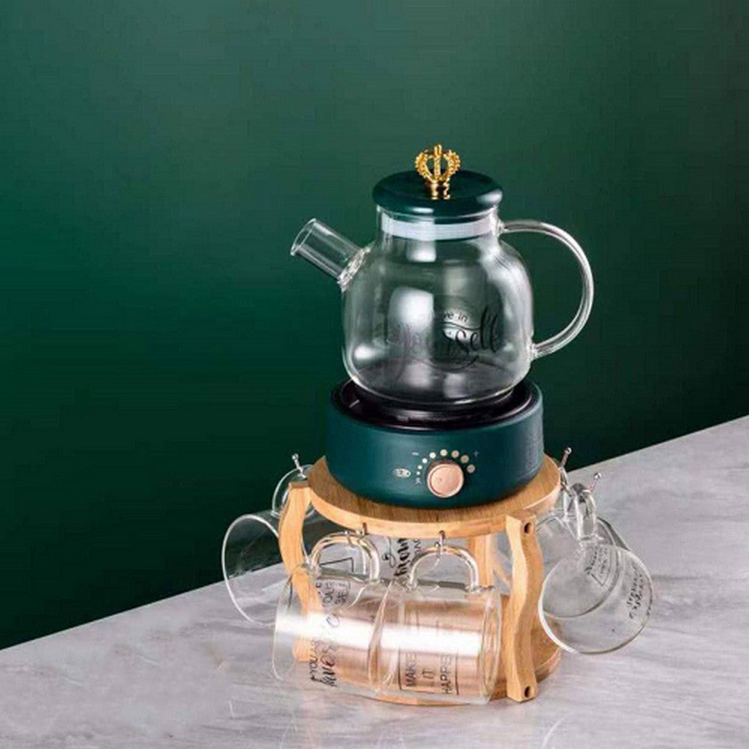 طقم براد بايركس بسخان كهربائي +6 كوب