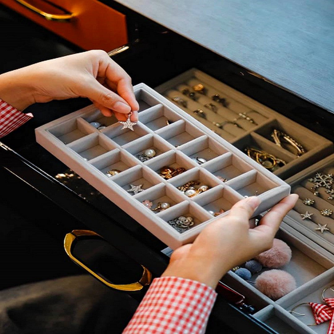 منظم درج قطيفة 4*1