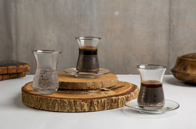 طقم أكواب شاي 18 قطعة