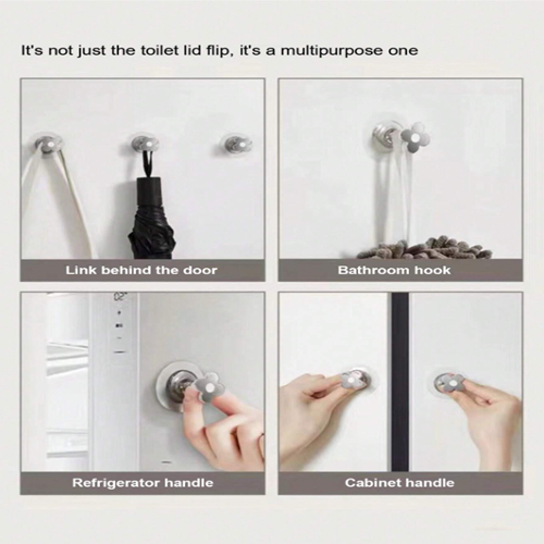 طقم 2 مقبض لغطاء الحمام