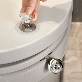 طقم 2 مقبض لغطاء الحمام