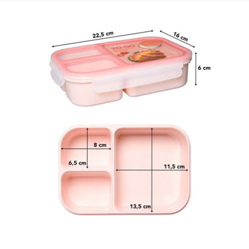 لوك أند لوك لانش بوكس مقسم 980 ملي