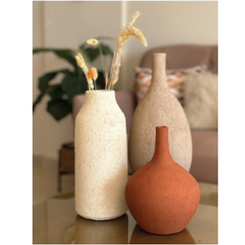 طقم فازات فخار 3 قطع