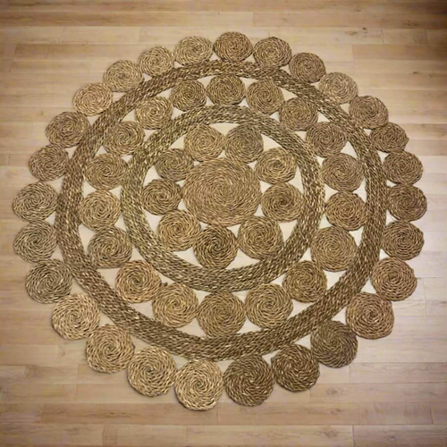 سجادة خوص دوائر