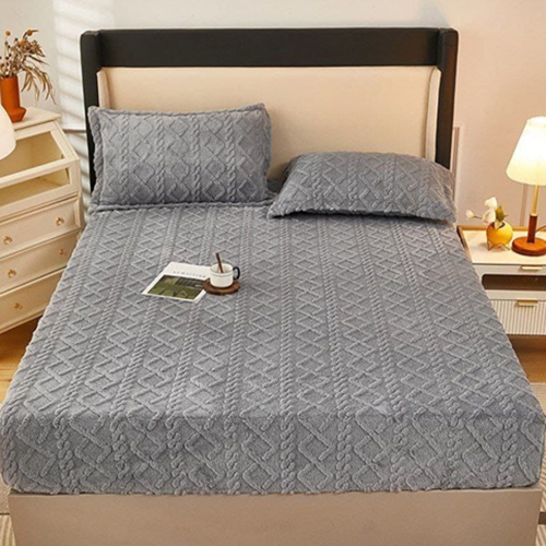 دفاية فرو أستيك + 2 كيس للمخدة