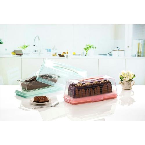 حافظة كيك بلاستيك