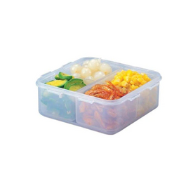 لوك أند لوك حافظة طعام 870 ملى مقسمة