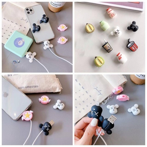 حامي شاحن سيليكون 5 قطع