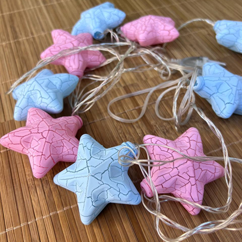 Image of فرع إضاءة فوانيس ونجوم