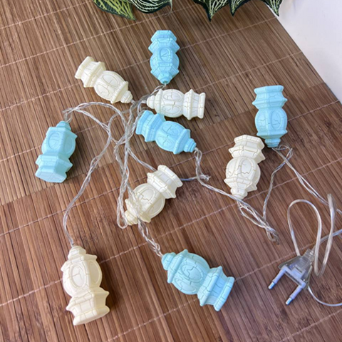 Image of فرع إضاءة فوانيس ونجوم