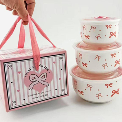 طقم بولات شكل فيونكة 3 قطع