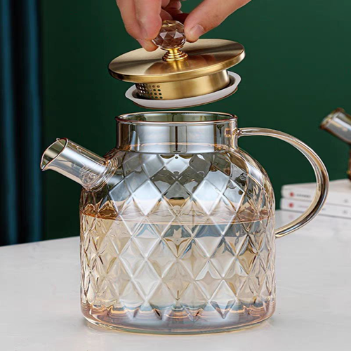 براد عسلي منقرش