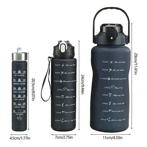 طقم زجاجة 3 قطع