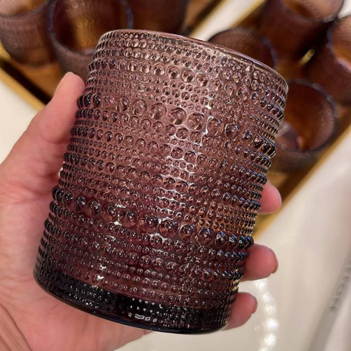 طقم أكواب منقوشة 6 قطع