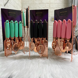 طقم رفايع جولد 9 قطع