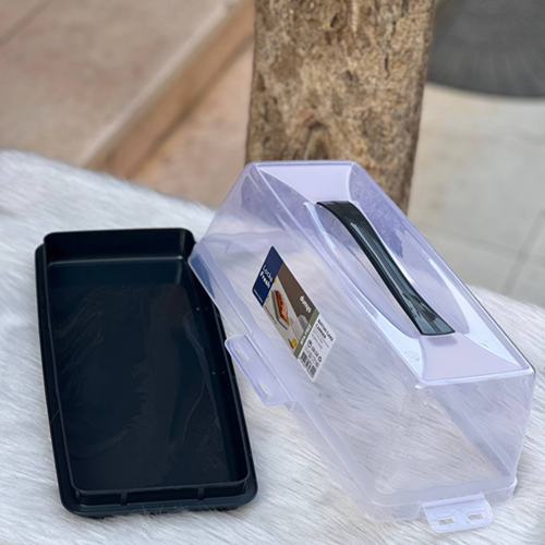 حافظة كيك بلاستيك