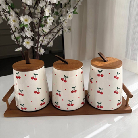 Image of طقم برطمانات بتصميم كريز 3 قطع