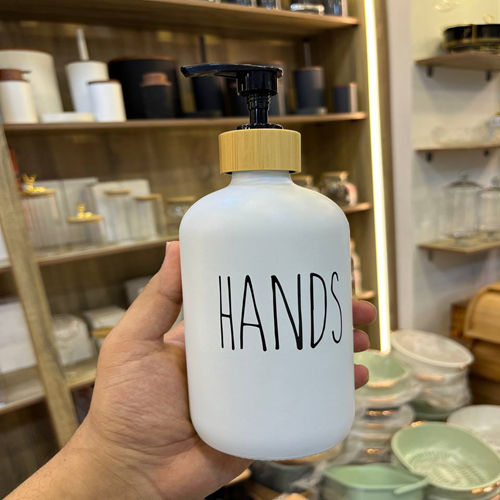 ديسبنسر زجاج للصابون و الكريمات