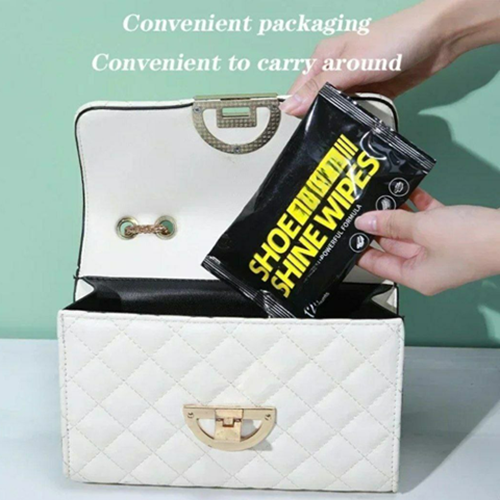 باكيت مناديل تنظيف الأحذية