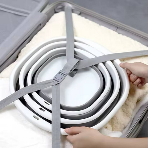 Image of طقم طبق سيليكون قابل للطي 3 قطع