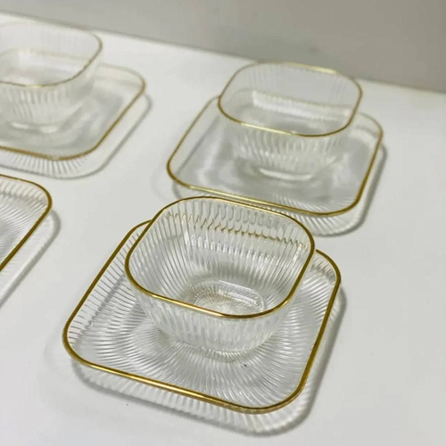 طقم خشاف كريستال 12 قطعة