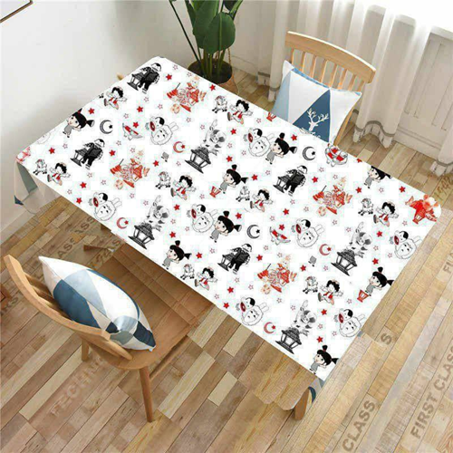 طقم مفارش بلاستيك لرمضان