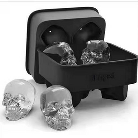 قالب ثلج شكل جمجمة