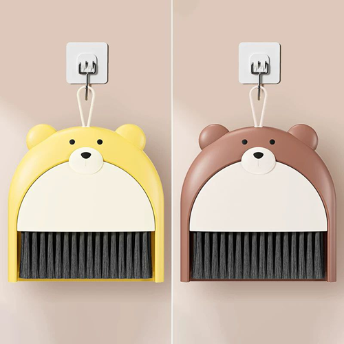 طقم جاروف ميني شكل دبدوب