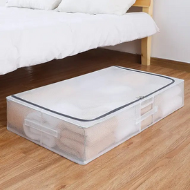 بوكس عريض شفاف بقوائم معدن