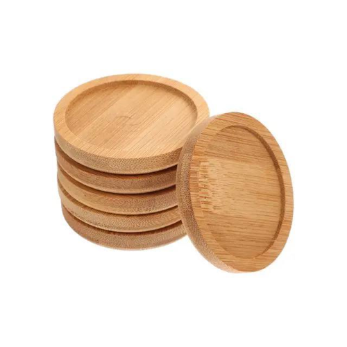 طقم كوستر خشب 6 قطع