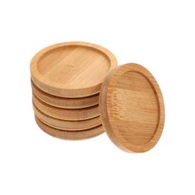 طقم كوستر خشب 6 قطع