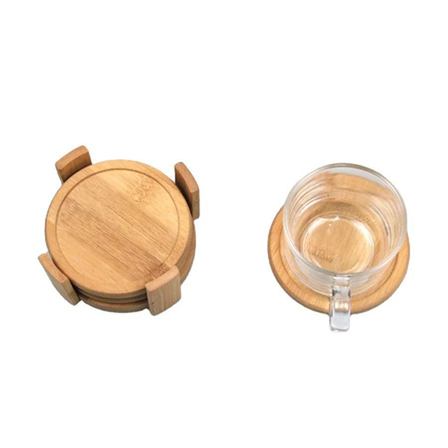 طقم كوستر خشب 6 قطع