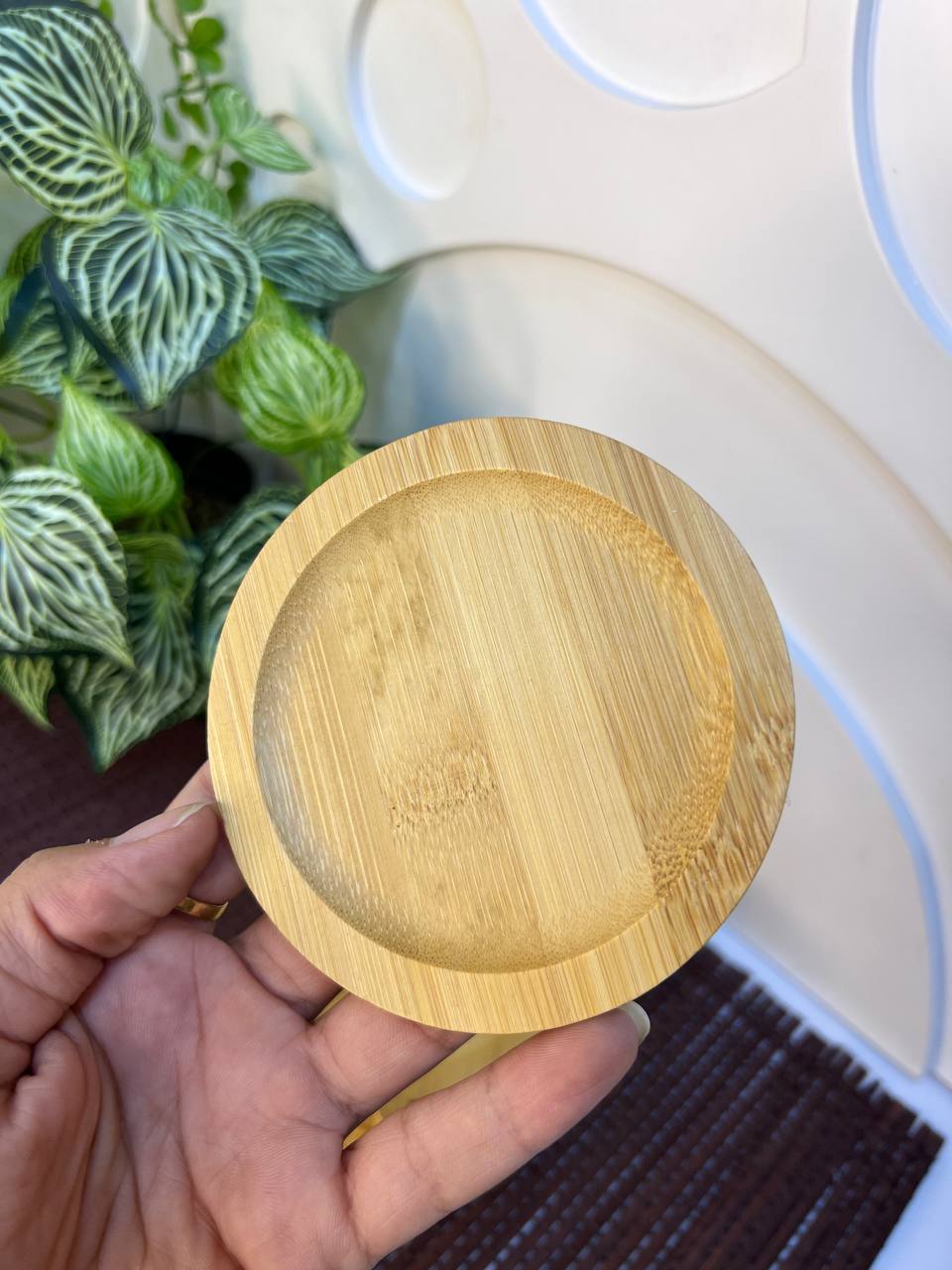 طقم كوستر خشب 6 قطع