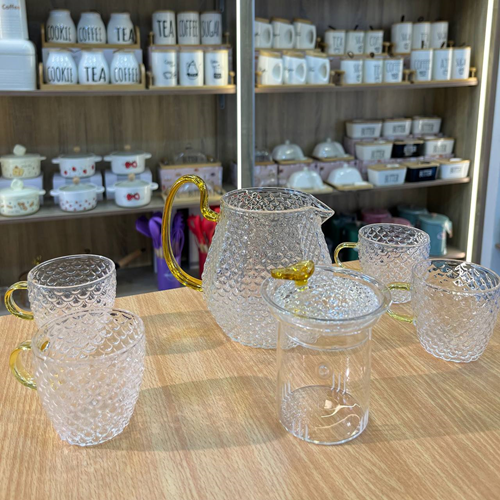 طقم براد + 4 فنجان