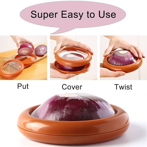 علبة حفظ بواقي الخضروات والفاكهه