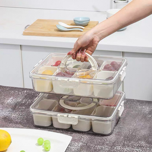 علبة ثلاجة مقسمة 8 خانة