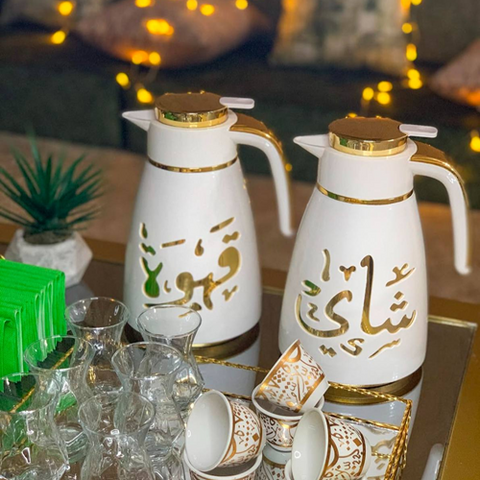 Image of طقم 2 ترمس للشاي والقهوة