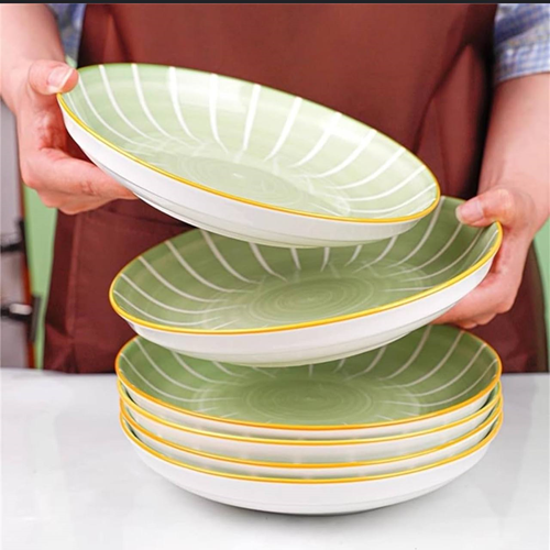 طقم أطباق بورسلين 6 قطع