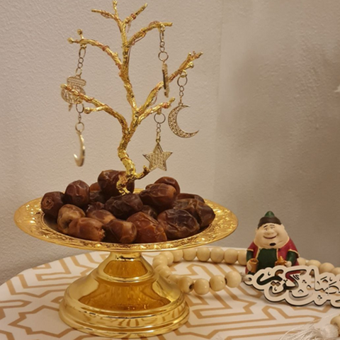 Image of تمرية مضيئة شكل شجرة