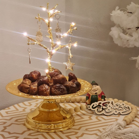 تمرية مضيئة شكل شجرة