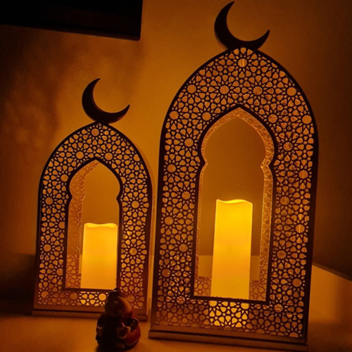 طقم فوانيس مشربية 2 قطعة