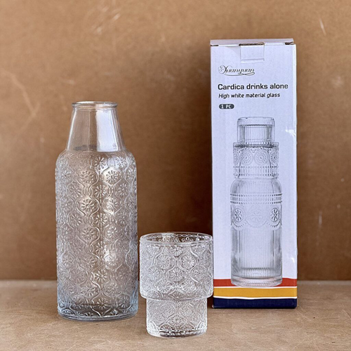 زجاجة كريستال بالكوب 1 لتر