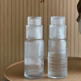 زجاجة كريستال بالكوب 1 لتر