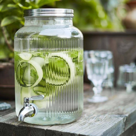 ديسبنسر عصائر شكل برطمان