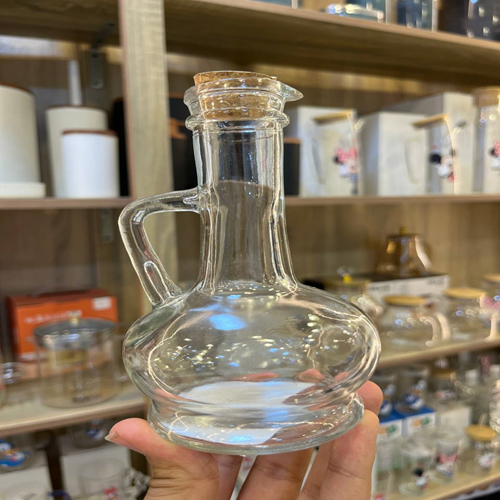 زياتة زجاج بغطاء فل