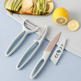 طقم أدوات المطبخ 3×1 للتقطيع والتقشير