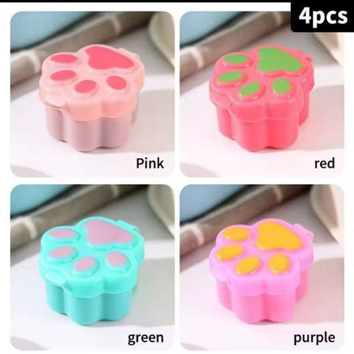 طقم علب 4 قطع للكاتشب والمايوينز